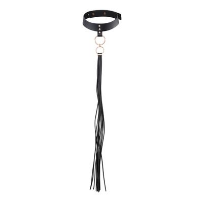 Bijoux Indiscrets - Maze Tassel Chocker Zwart