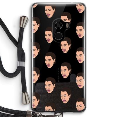 Ugly Cry Call: Xiaomi Mi Mix 2 Transparant Hoesje met koord