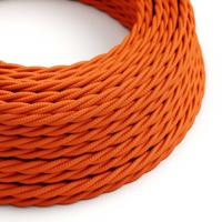 Strijkijzersnoer Oranje (gevlochten) - viscose | 10cm | Creative-Cables | Creative-Cables | Creative-Cables | Creative-Cables | Creative-Cables | | |