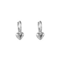 Go Dutch Label Oorringen met Hartje Zilver