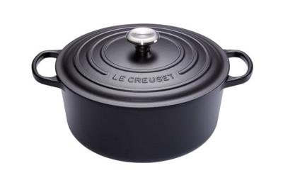 Le Creuset Braadpan Signature Mat Zwart ø 22 cm / 3,3 liter