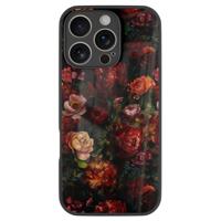iPhone 16 Pro glazen hardcase - Floral garden