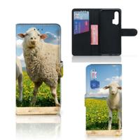 Honor 20 Pro | Telefoonhoesje | Met pasjeshouder | Schaap en Lammetje