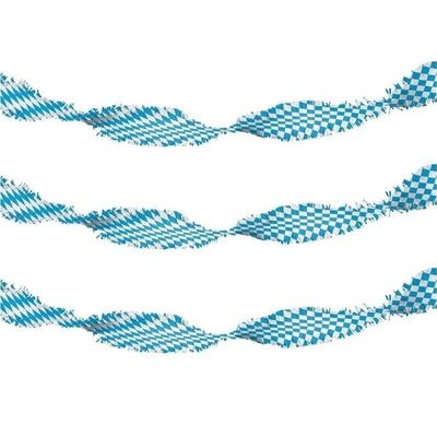 3x Beieren slingers 6 meter Oktoberfest versiering