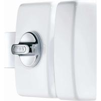 Slot - ABUS - V83 CB 45 W EK - Witte kast, stalen sluitplaat, chroomstalen grendel - Dubbele cilinder