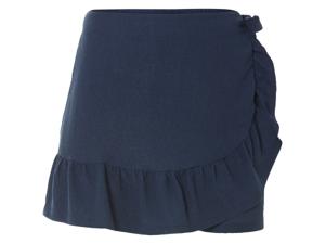esmara Dames wikkelrok (Marineblauw, L (44/46))