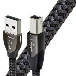 AudioQuest 3m Carbon USB A-B USB-kabel USB 2.0 USB B Zwart