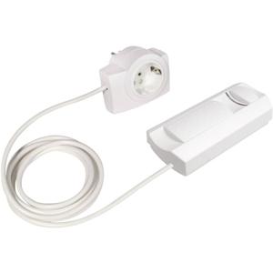 Ehmann 2660x0009 Snoerdimmer Geschikt voor lampen: Halogeenlamp, Gloeilamp Wit