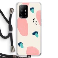 Monday Surprise: Oppo A94 5G Transparant Hoesje met koord Monday Surprise: Oppo A94 5G Transparant Hoesje met koord
