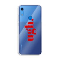 Ugh: Huawei Y6s Transparant Hoesje