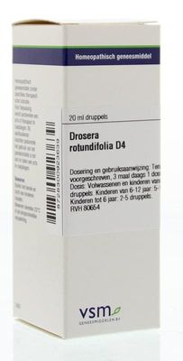 VSM Drosera rotundifolia D4 (20 ml)