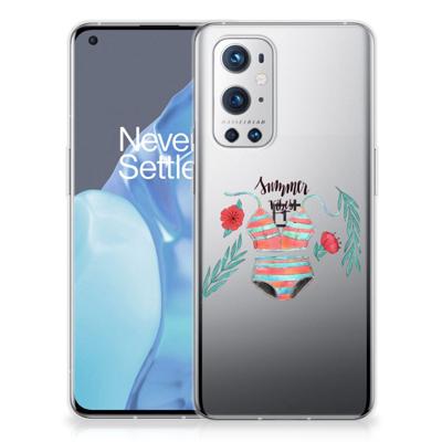 OnePlus 9 Pro Telefoonhoesje met Naam Boho Summer OnePlus 9 Pro Telefoonhoesje met Naam Boho Summer