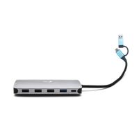 i-tec USB 3.0 USB-C/Thunderbolt 3x Display Metal Nano Dock with LAN + Power Delivery 100 W - thumbnail