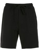 Osklen short à ceinture élastique - Noir