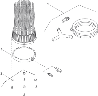 Oase onderdelen oxytex BG oxytex Y-verdeler / luchtslang