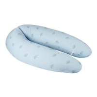Babymoov B.love moederschap en borstvoeding kussen met ultra -fijne microbilles vulling - gemaakt in Europa, blauw