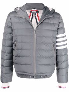 Thom Browne doudoune de ski Downfall - Gris