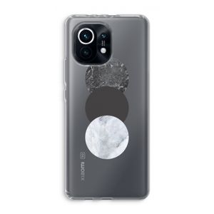 Marmeren cirkels: Xiaomi Mi 11 Transparant Hoesje