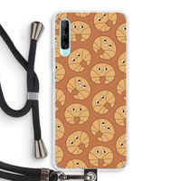 Croissant: Huawei P Smart Pro Transparant Hoesje met koord