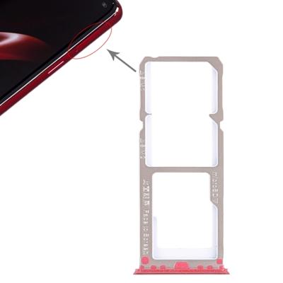 2 x SIM kaarthouder + Micro SD Card lade voor tegenstander A3(Red)