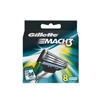 Gillette Mach 3 scheermesje 8 stuk(s) Mannen - thumbnail