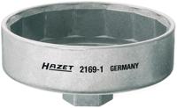 HAZET oliefitersleutel 2169-1 · 1/2 inch (12,5 mm) vierkant hol · buiten-15-kant-profiel · sw 92 mm