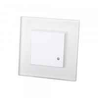 Radar bewegingssensor inbouw wand wit/glas design - 3900319