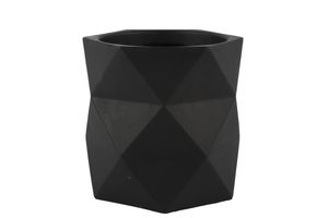 Decostar Countryfield Bloempot rondmbo L zwart