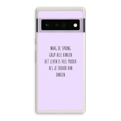 Sprong: Google Pixel 6 Pro Transparant Hoesje