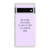 Sprong: Google Pixel 6 Pro Transparant Hoesje