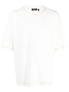 FIVE CM t-shirt en coton à logo imprimé - Blanc