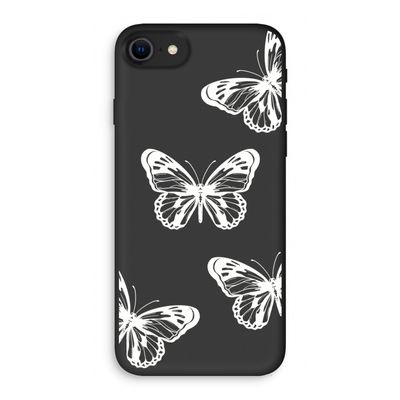White butterfly: iPhone SE 2020 Biologisch afbreekbaar hoesje