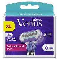 Gillette Venus Deluxe Smooth Swirl Navulmesjes 6ST - thumbnail