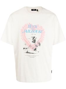 FIVE CM t-shirt 'Rock The Jailhouse' - Tons neutres