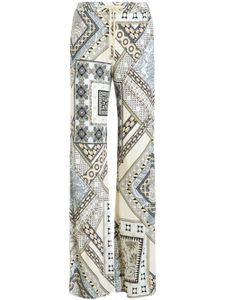 ETRO pantalon à design patchwork - Blanc