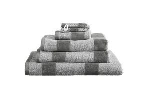 Beddinghouse Beddinghouse Sheer Stripe Washandje Antraciet 16x22 cm