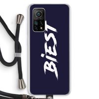 Biest: Xiaomi Mi 10T 5G Transparant Hoesje met koord