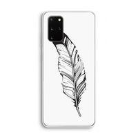 Pluim: Samsung Galaxy S20 Plus Transparant Hoesje