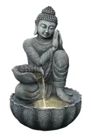 Waterornament Boeddha met Waterschaal 82cm