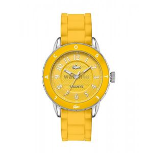 Lacoste horlogeband 2000745 / LC-54-3-29-2400 Rubber Geel 18mm