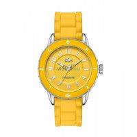 Lacoste horlogeband 2000745 / LC-54-3-29-2400 Rubber Geel 18mm