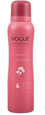 Vogue Vogue Parfum Deodorant Enjoy - 150 Ml Vogue Vogue Parfum Deodorant Enjoy - 150 Ml