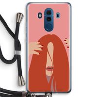 Woke up like this: Huawei Mate 10 Pro Transparant Hoesje met koord