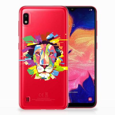 Samsung Galaxy A10 Telefoonhoesje met Naam Lion Color Samsung Galaxy A10 Telefoonhoesje met Naam Lion Color