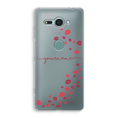 Kusjes: Sony Xperia XZ2 Compact Transparant Hoesje