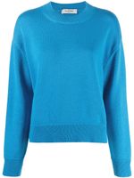 Valentino Garavani pull à encolure ras du cou - Bleu