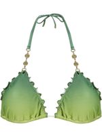 Amir Slama triangle bikini top - Vert - thumbnail