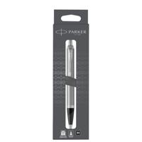 Balpen Parker IM stainless steel CT M blister à 1 stuk