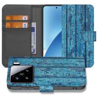 Xiaomi 15 | Book Style Case | Wood Blue