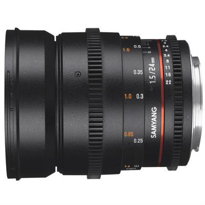 Samyang 24mm T1.5 VDSLR ED AS IF UMC II Sony A
